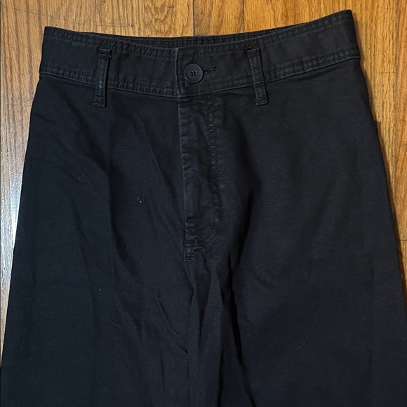 Zara Black Wide-Leg Jeans Size 8 - Picture 3 of 6